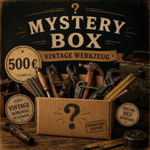 Mystery Box Vintage Werkzeug 500 EUR