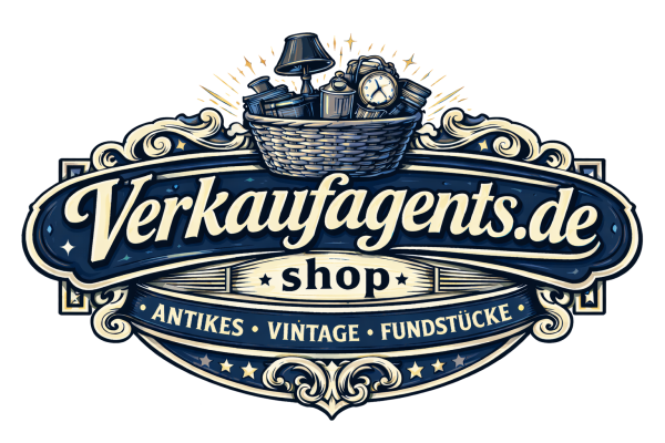 Vintage logo für Verkaufagents.de shop ohne hintergrund